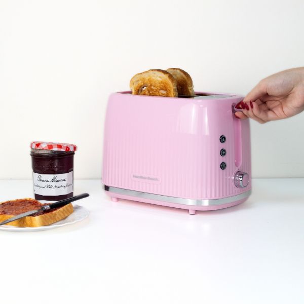 Hamilton Beach Miami Kettle and 2 Slot Toaster Flamingo Pink