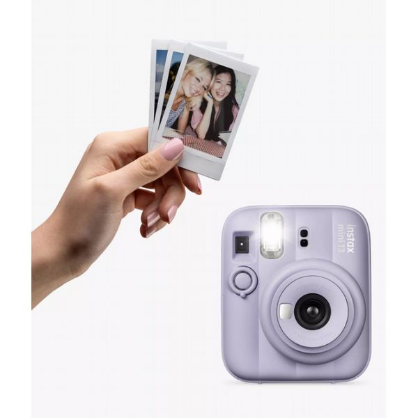 Fujifilm Instax Mini 13 Dreamy Purple Instant Camera + 20-Pack Film Bundle (Glossy & Black Edge)