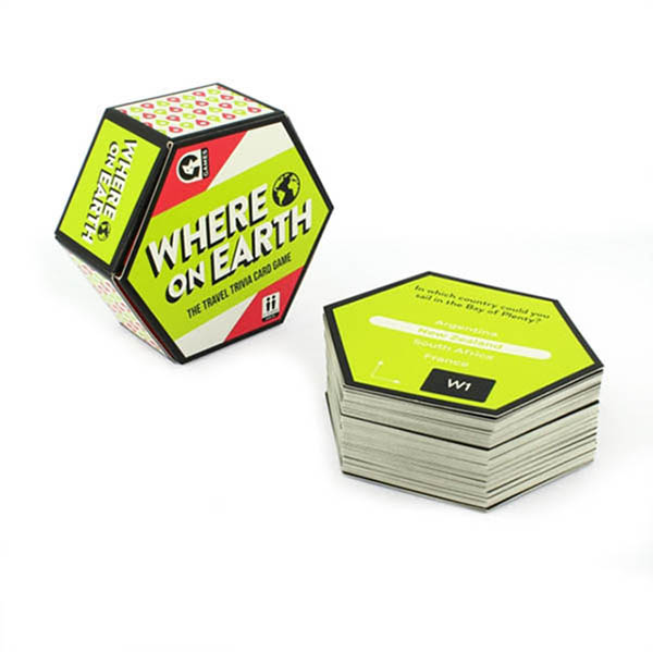 Family Card Game - Where On Earth?