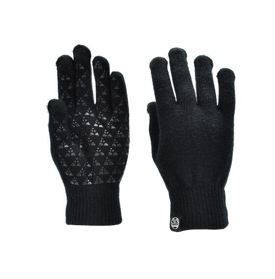 Six Peaks Winter Knitted Gloves - Black