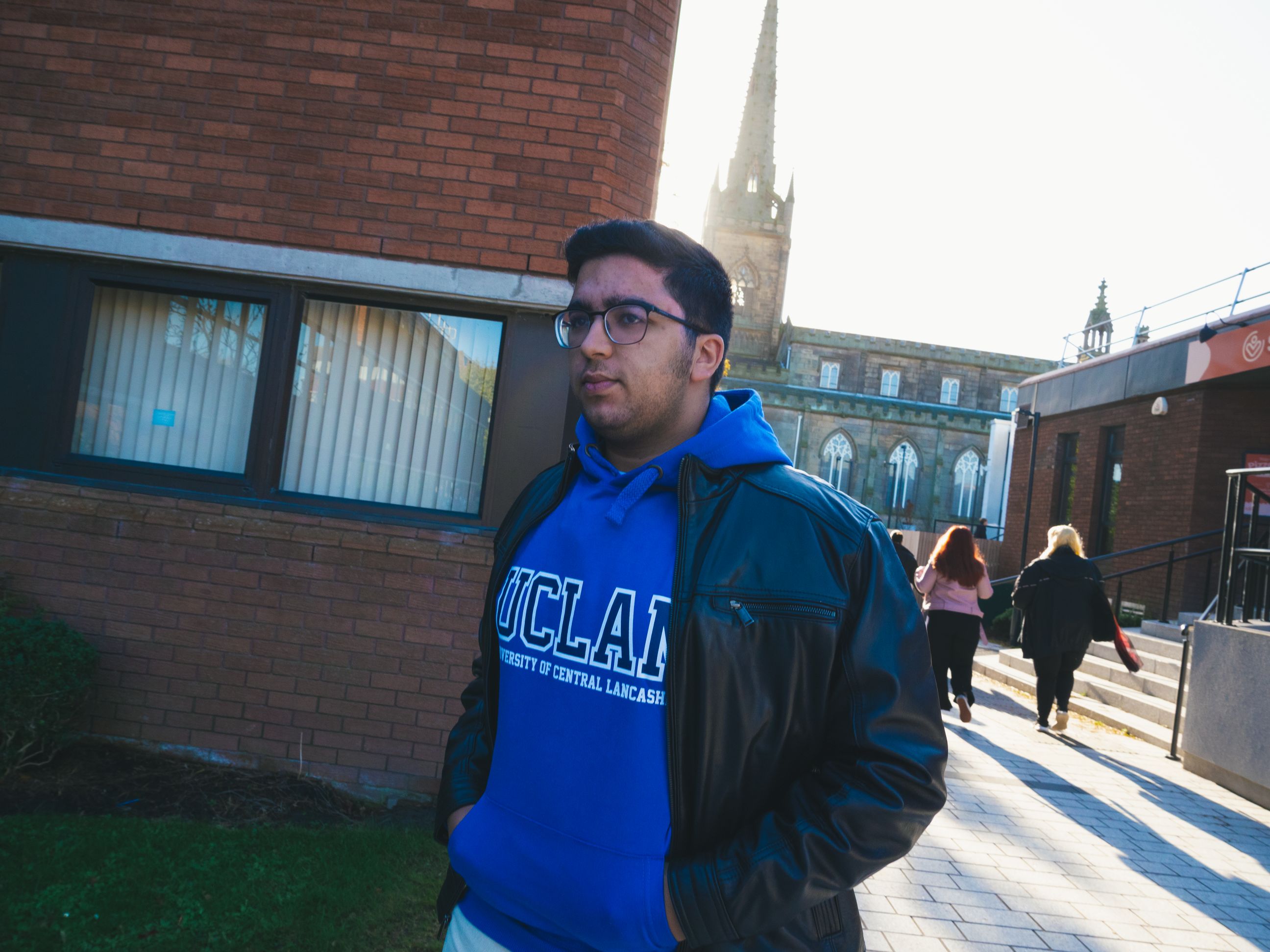 UCLan Classic Hoodie, Royal